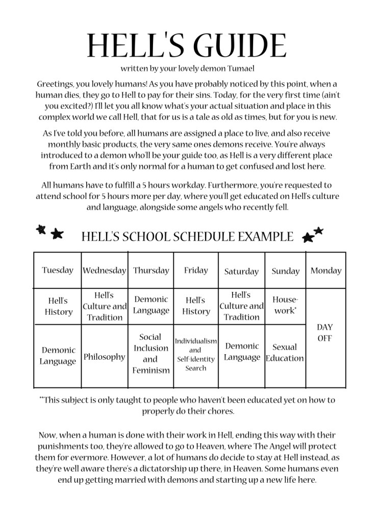 Chapter 2 : Amèlia goes to Keesfirim , the hottest place of Hell , to meet Mammon the prince of greed . She has to give him Lucifer 's letter .