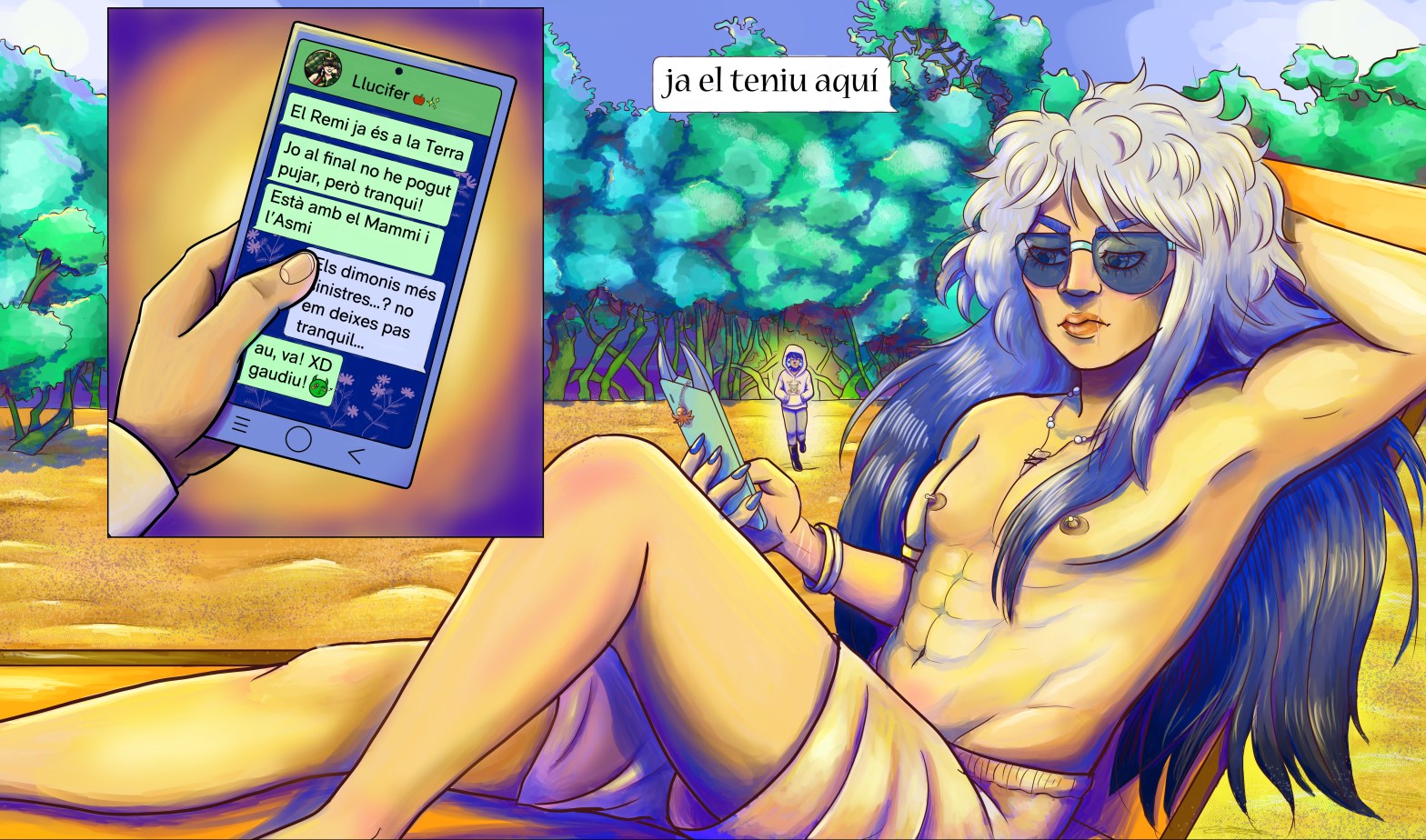 Leviathan chilling in the beach